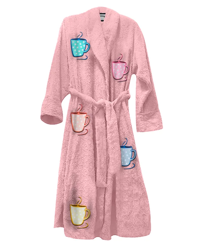 Stegaro Cup Light Pink Bath Robe