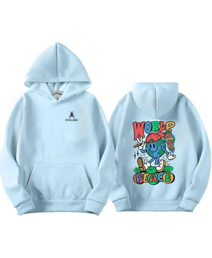 Stegaro World Peace Hoodie