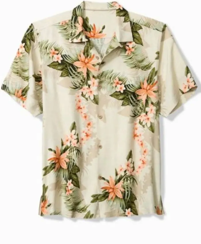 Stick S01 Marc Maron Floral White Shirt