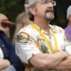 Stick S01 Marc Maron White Floral Shirt