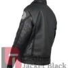 Strange New Worlds Star Trek Black Leather Jacket