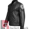 Strange Star Trek Worlds New Leather Black Jacket