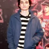 Stranger Things 5 The Finale Fan Screening Finn Wolfhard Jacket