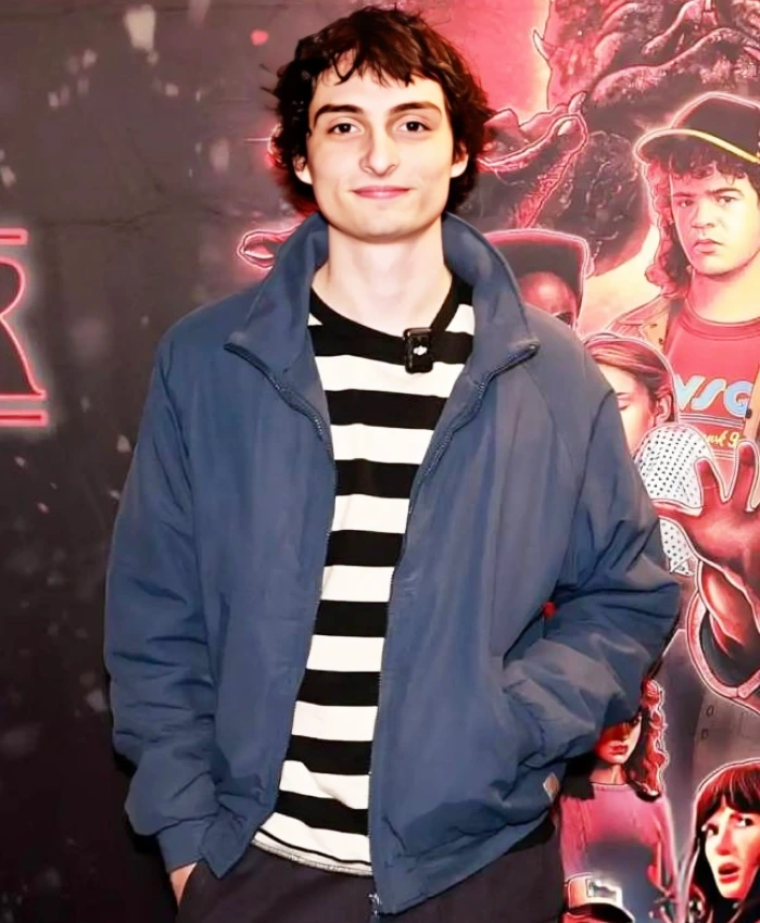 Stranger Things 5 The Finale Fan Screening Finn Wolfhard Jacket