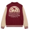 Stranger Things Logo Retro Varisty Jacket
