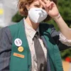Stranger Things Maya Hawke Green Cotton Vest