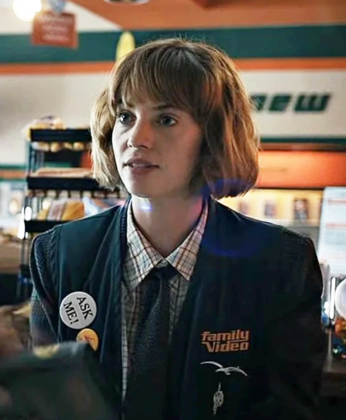 Stranger Things Maya Hawke Green Vest