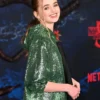 Stranger Things S5 Nell Fisher Sequin Hooded Dress