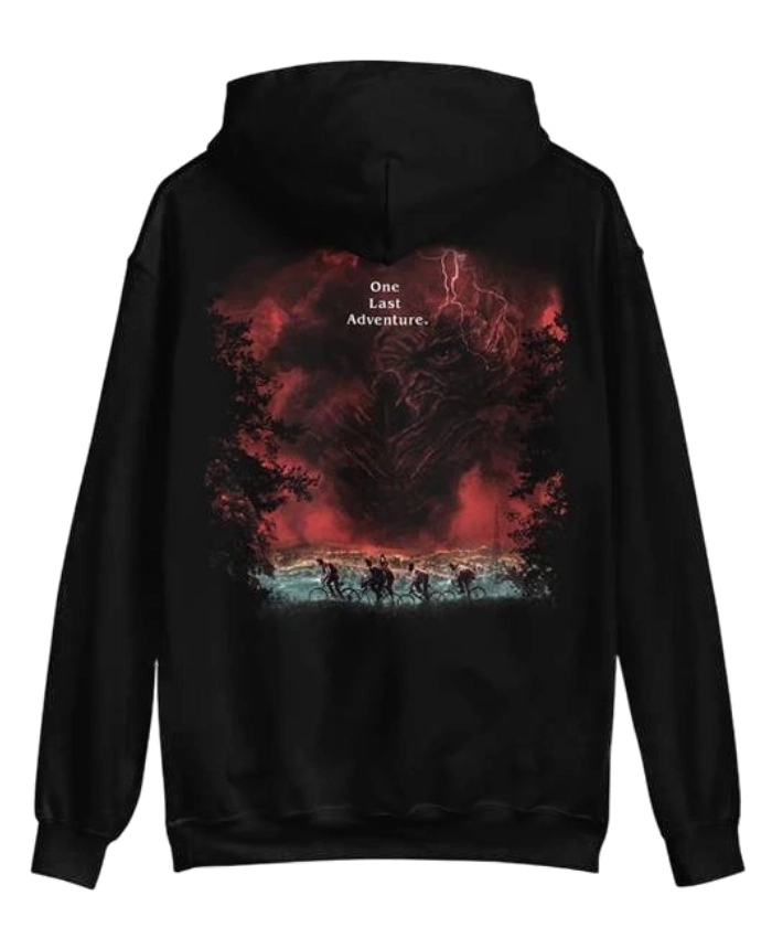 Stranger Things S5 One Last Adventure Hoodie