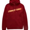Stranger Things The Party Red Pullover Hoodie For Unisex