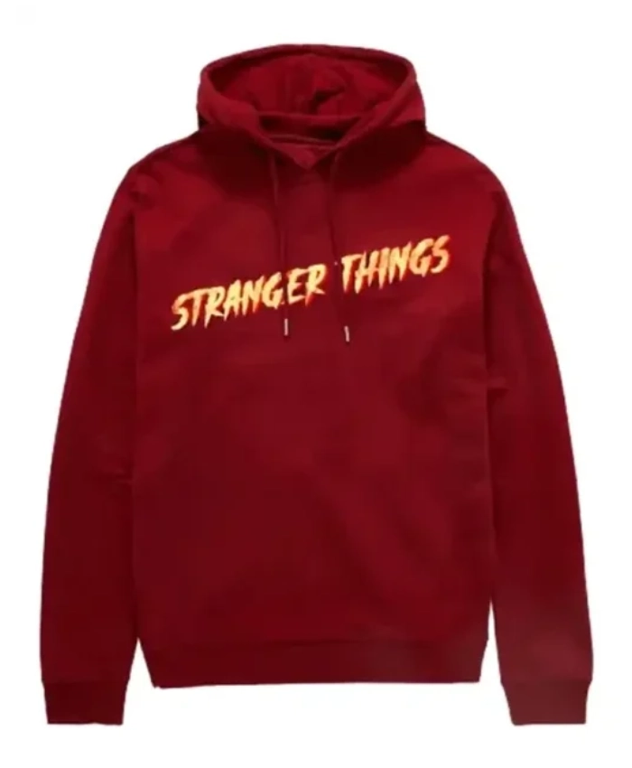 Stranger Things The Party Red Pullover Hoodie For Unisex