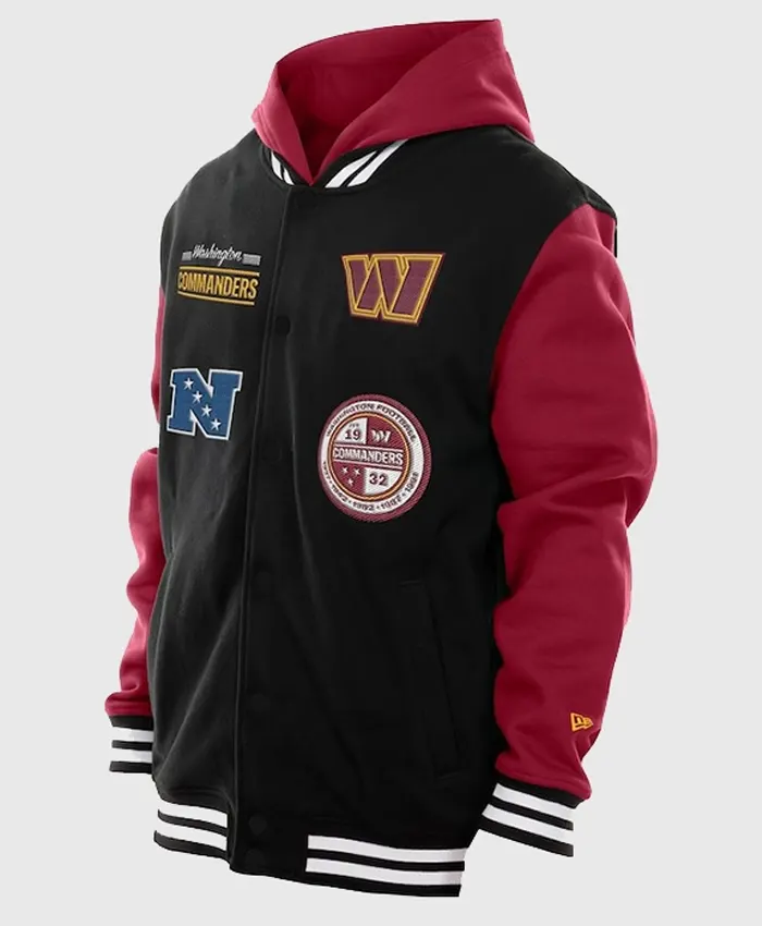 Stylish New Era Washington Commanders Hoodie Jacket Trend