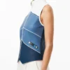 Sue Storm Blue and White Doomsday Vest Womens