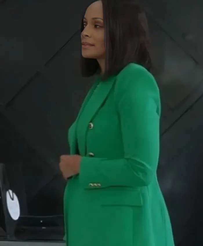 Alternative view of Sugar Mama Latarsha Rose Green Blazer