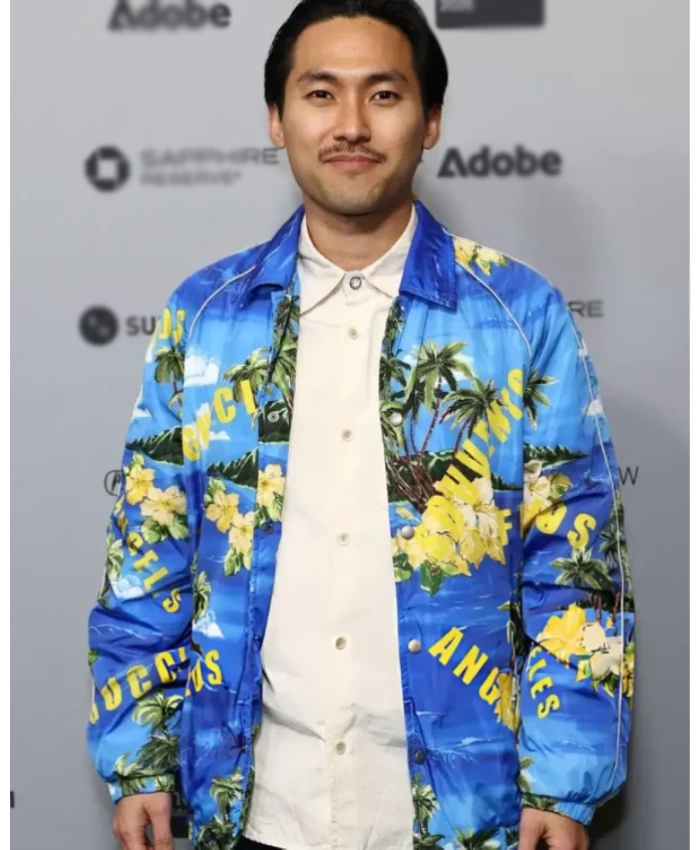 Sundance Film Festival Jin Ha 2026 Blue Hawaii Printed Jacket