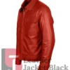 Super Bowl LIX Halftime Show Leather SZA Red Jacket