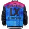 Super Bowl LX 2026 Black Varsity Jacket For Women