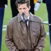 Super Bowl LX 2026 Charlie Puth Brown Leather Jacket Buy Now