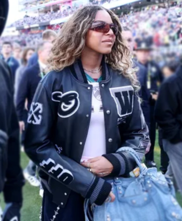 Super Bowl LX Blue Ivy Carter Bomber Jacket