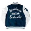 Super Bowl LX Marshawn Lynch Seahawks Varsity Jacket
