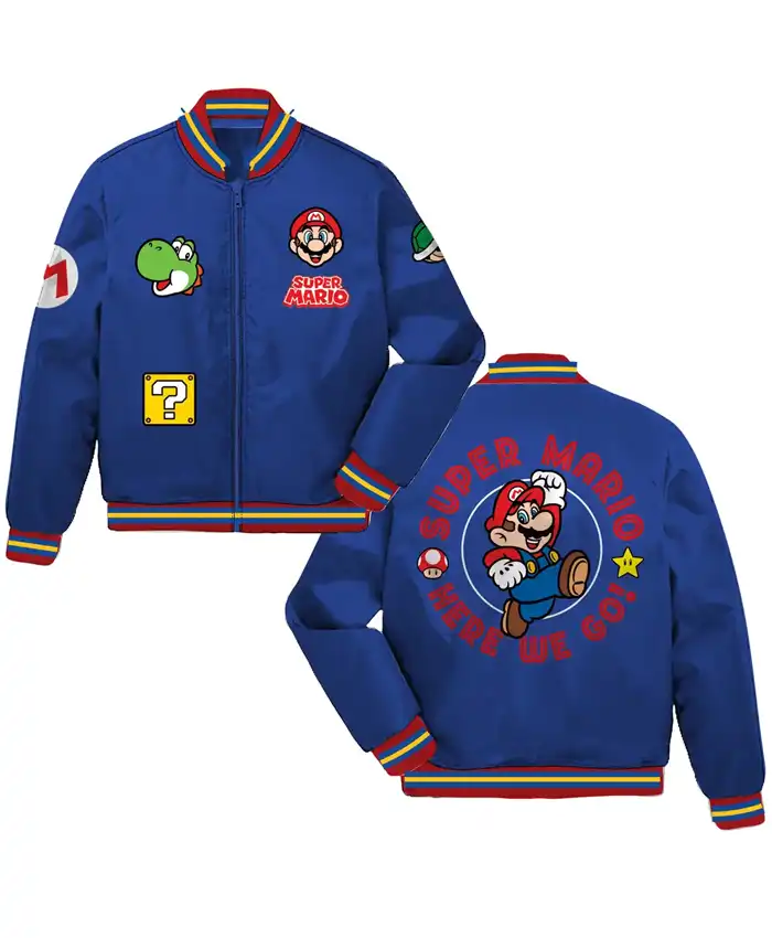 Super Mario Racing Jacket For Men