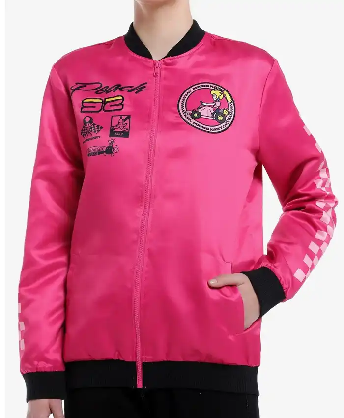 Super Mario Racing Pink Jacket