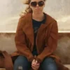 Supergirl 2026 Milly Alcock Brown Coat