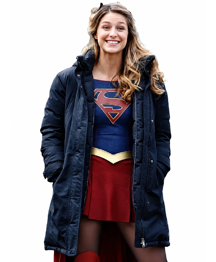 Supergirl Kara Danvers Hooded Coat