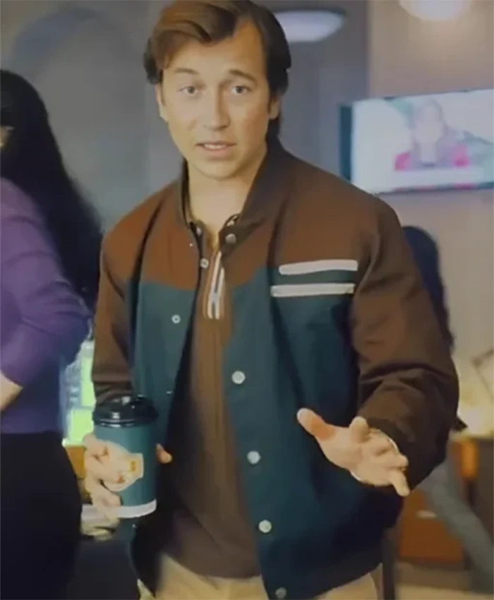 Superman 2025 Jimmy Olsen Varsity Jacket