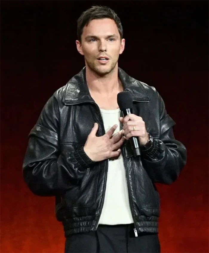 Superman 2025 Nicholas Hoult Black Jacket