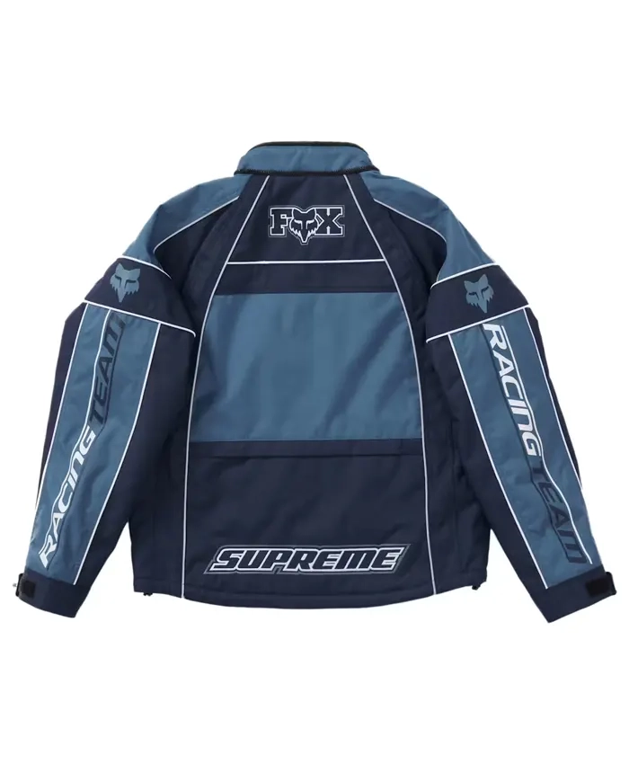 Supreme Fox Blue Racing Jacket