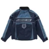 Supreme Fox Blue Racing Zip Up Jacket