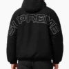 Supreme Fur Reversible Hooded Track Black Jacket Womens