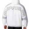 Supreme Fur Reversible Hooded Track Black White Jacket Men
