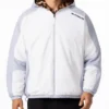 Supreme Fur Reversible Hooded Track Black White Jacket Mens