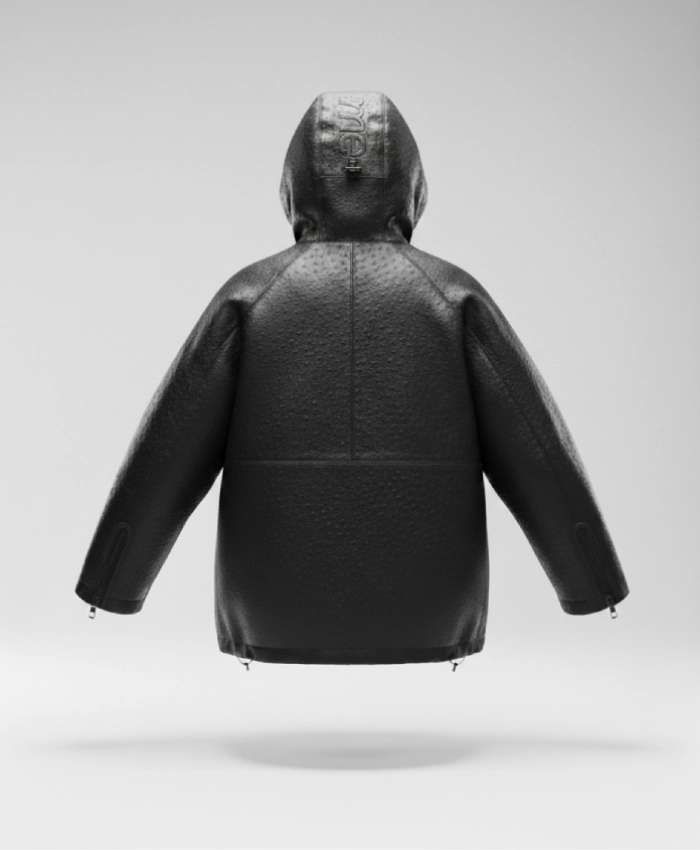 Supreme Gore Tex SS26 Black Leather Jacket