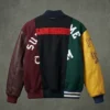 Supreme MM6 Split Varsity Jacket
