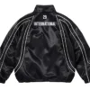 Supreme Satin Trim Pullover Jacket