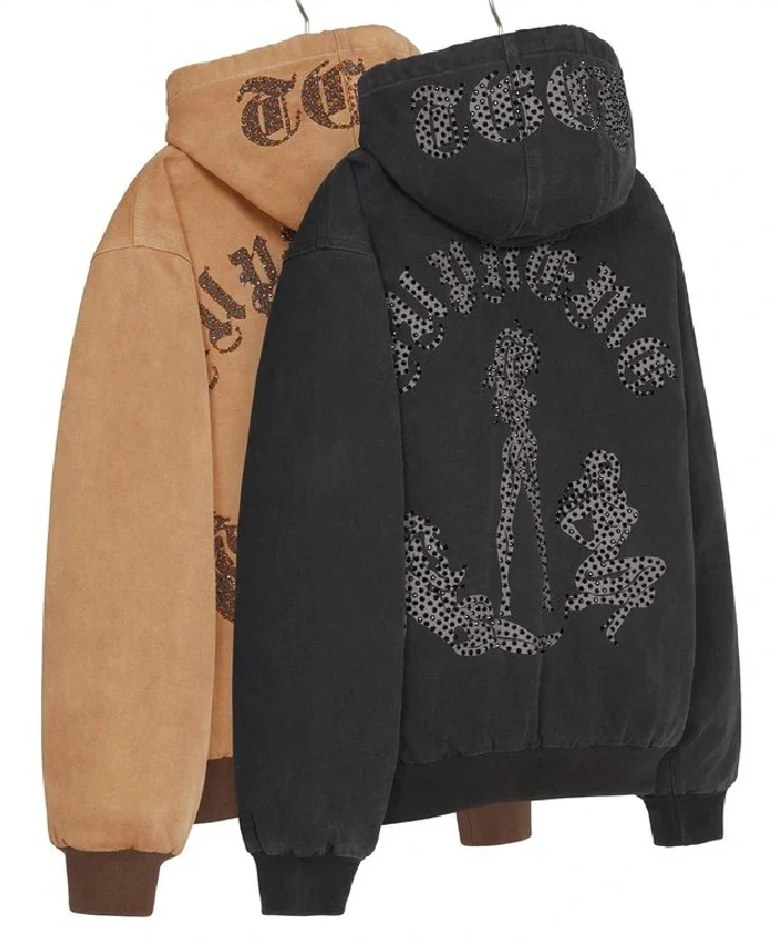 Supreme The Great China Wall Hooded Work Jacket - Image 3