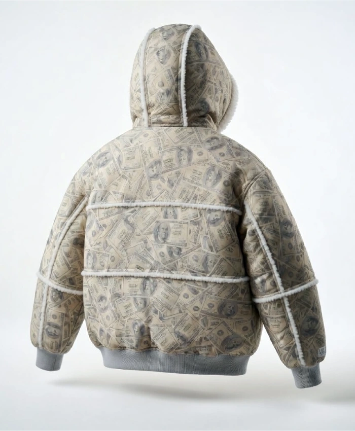 Supreme X MM6 Money Printed Hooded Jacket