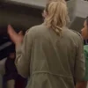 Swiped 2025 Whitney Wolfe Olive Green Cotton Jacket