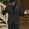 Sylvester Stallone TV Series Tulsa King Season 3 Blazer In Purple