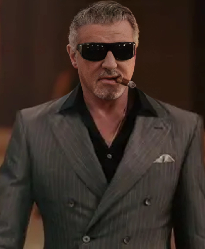 Sylvester Stallone Tulsa King S03 Suit