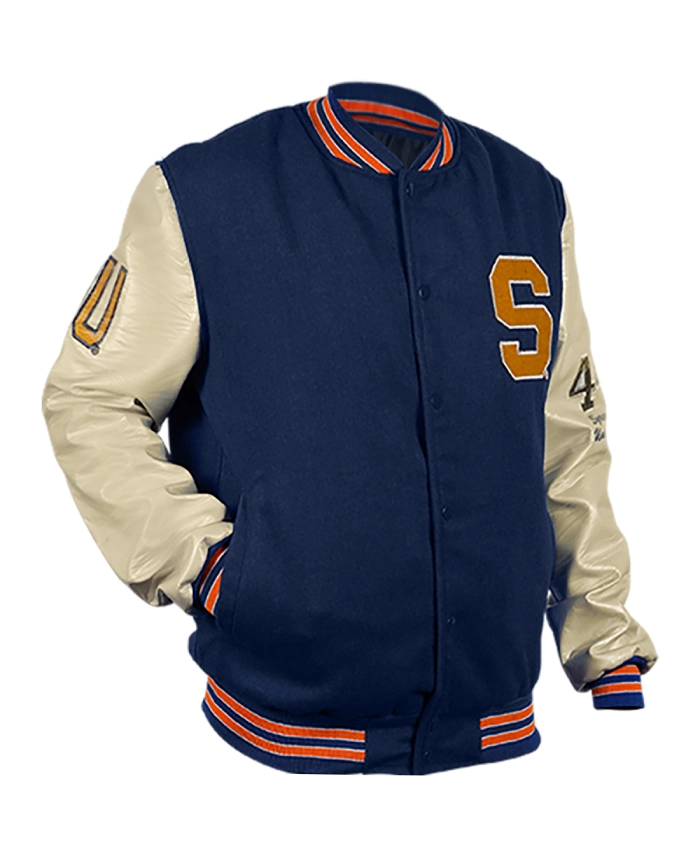 Syracuse S Letterman Varsity Jacket For Sale
