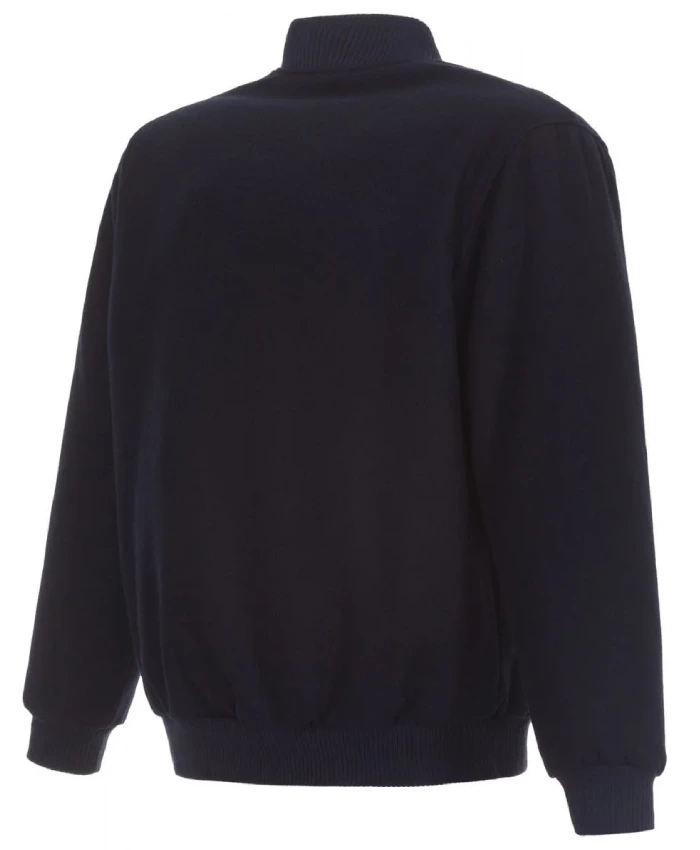 T Wolves Navy Blue Wool Varsity Jacket
