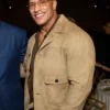 TIFF Tribute Awards 2025 Dwayne Johnson Suede Leather Jacket