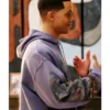 TV Series Bel Air S04 Will Smith Purple Window Printed Pullover Hoodie