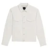 TV Series Bold And The Beautiful 2024 Liam Spencer White Trucker Jacket For Sale