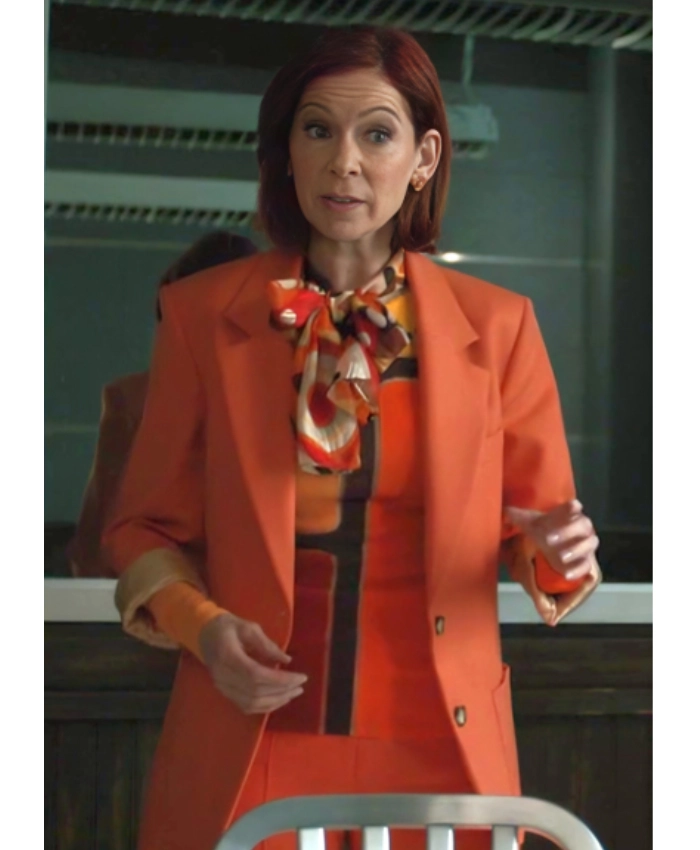 Carrie Preston Elsbeth S03 Peach Blazer