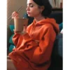 TV Series Emily In Paris S05 Emily Cooper Orange Hoodie